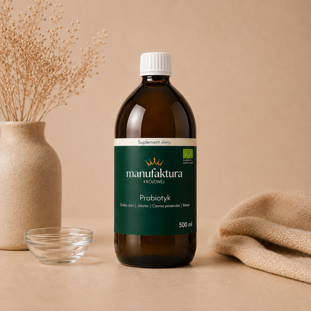 Probiotyk - Dzika róża, Jeżyna, Czarna porzeczka, Rdest 500 ml