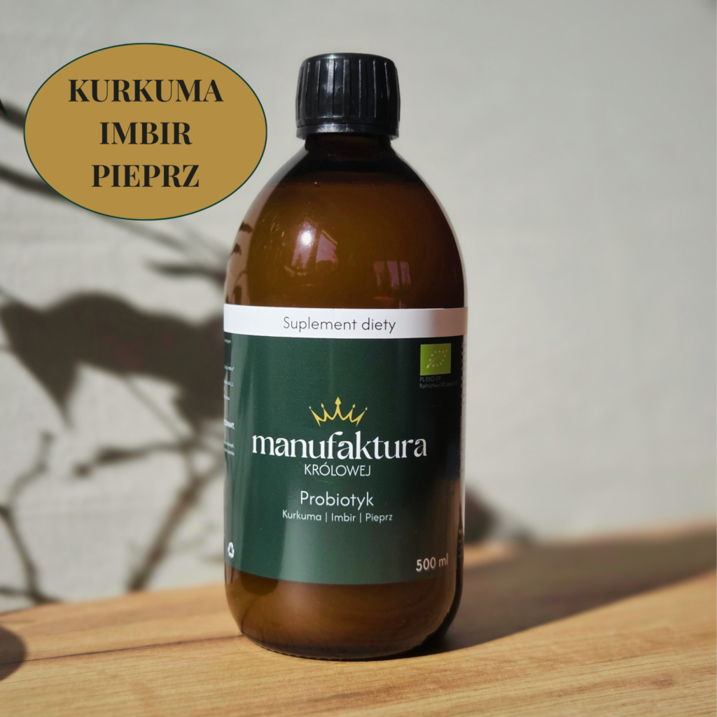 Probiotyk - Kurkuma, Imbir, Pieprz