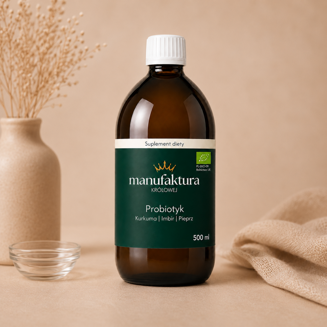 Probiotyk - Kurkuma, Imbir, Pieprz 500 ml