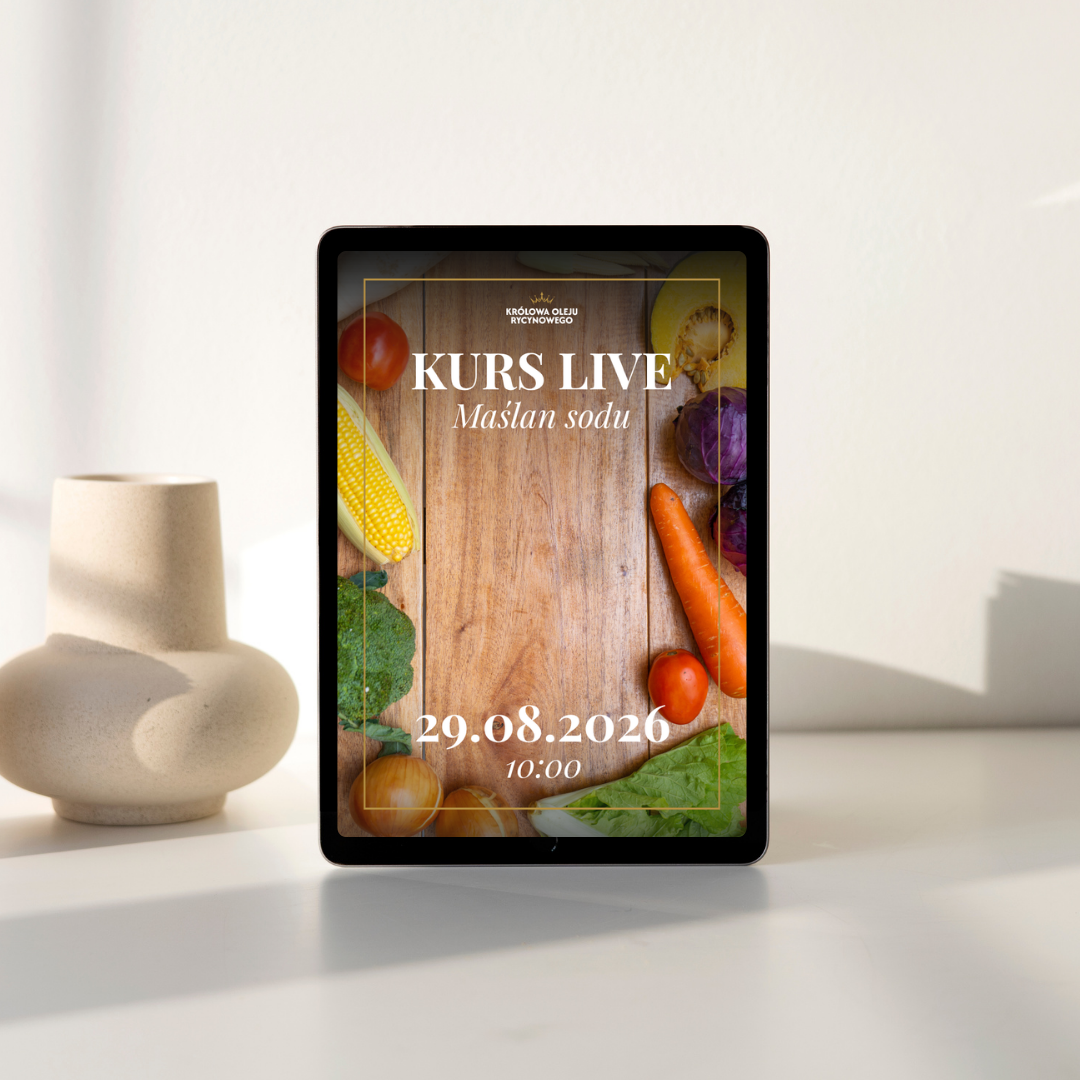 Kurs na żywo "Maślan sodu" | 29.08.2026