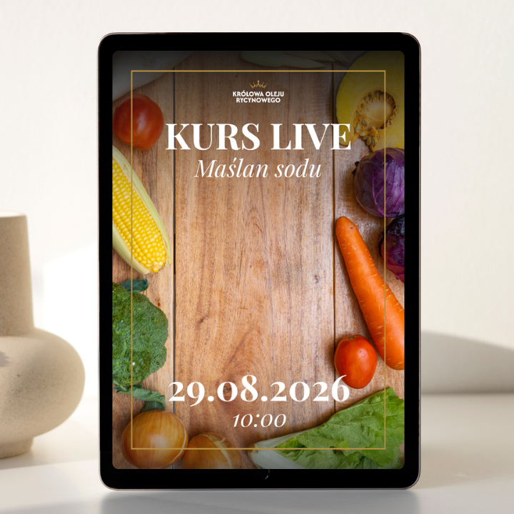 maślan sodu - warsztat online